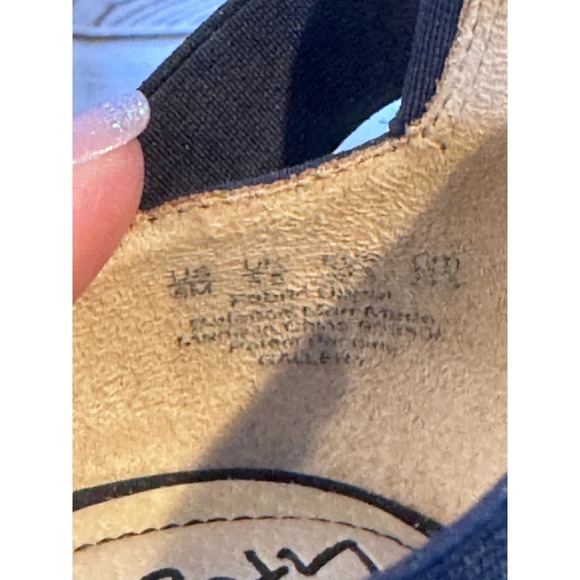 Life Strides Shoes 8M Navy Blue Heels Strappy Flex Soft - Picture 2 of 5